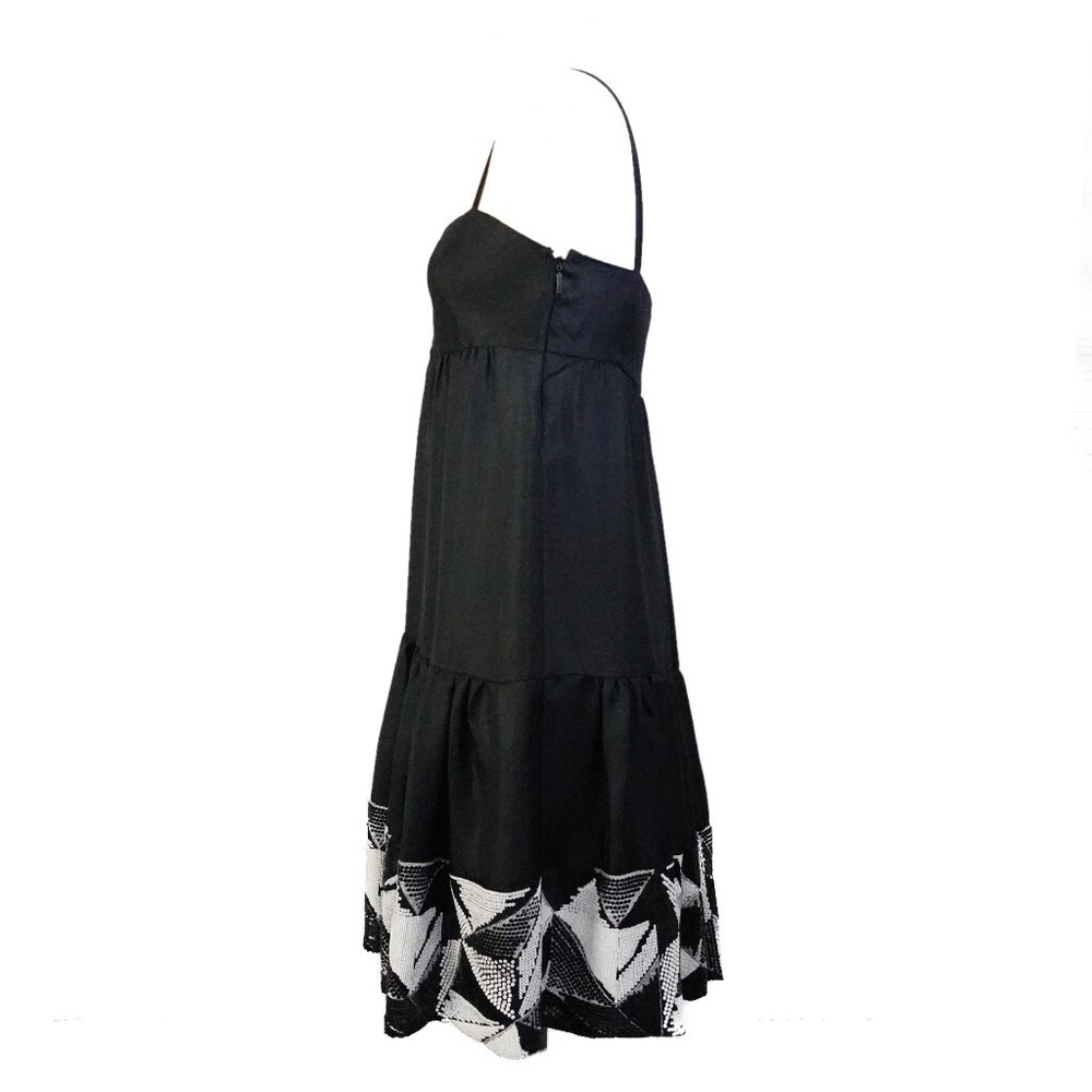 FENDI Black Silk Sequin Embellished Dress - RARE - Picture 2 of 6